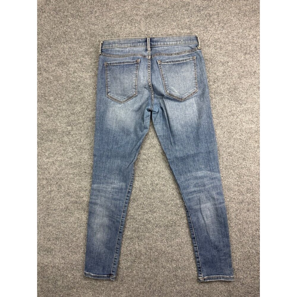 Banana Republic Women’s Skinny‎ Jeans in Faded Blue Wash - Picture 11 of 12